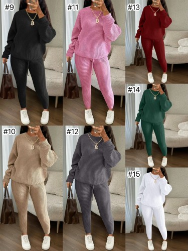 Women Fashion Sweater Knit Set #NOO