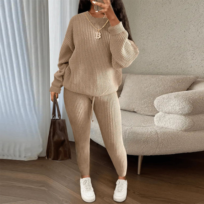 Women Fashion Sweater Knit Set #NOO