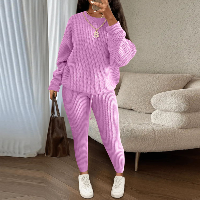 Women Fashion Sweater Knit Set #NOO