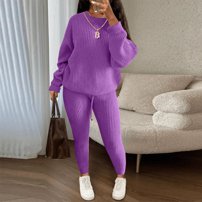 Women Fashion Sweater Knit Set #NOO