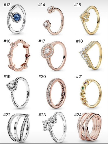 Fashion Rings with Box #PAN