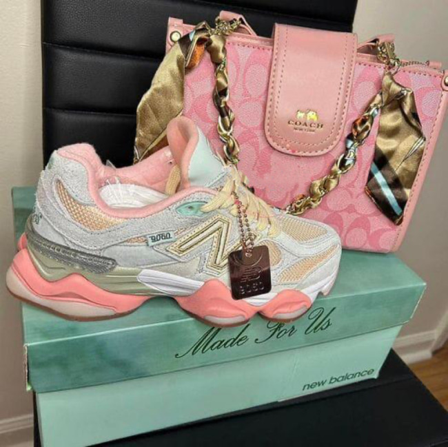 Fashion Sports Shoes with Bag Set  #COA #NB