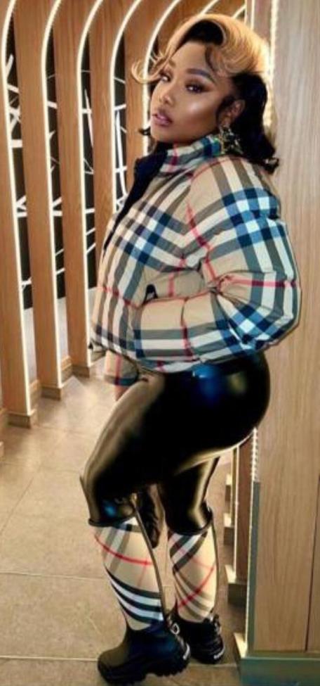 Women Fashion Coat with Boots Set #BUR