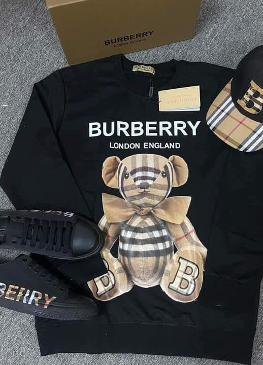 Fashion Sweatshirt with Shoes and Hat Set #BUR