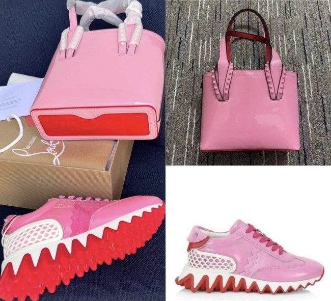 High Quality CL Shoes with Bag Set  #CL