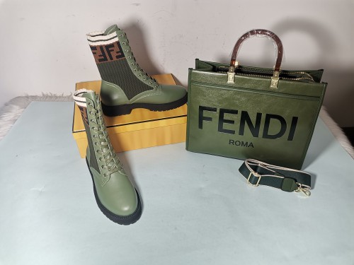 High Quality Boots with Bag Set #FEI