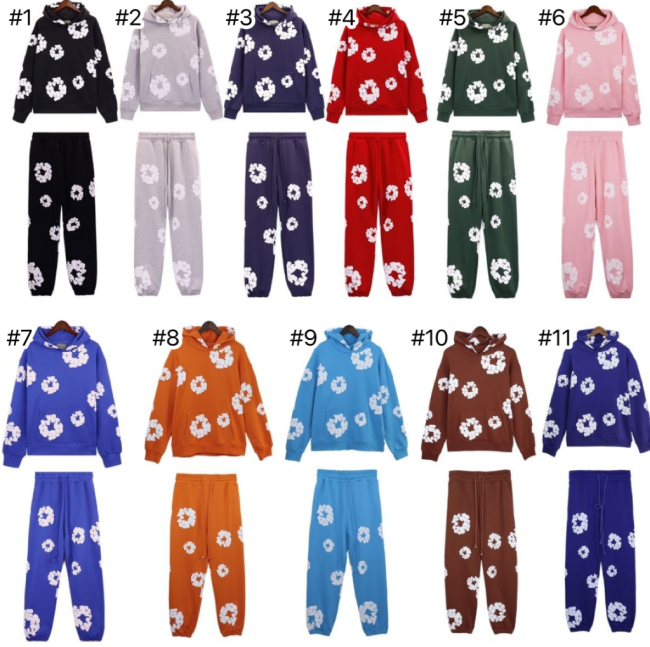 Denim Tears Hoodie Suit Set Size S-XL #NOO