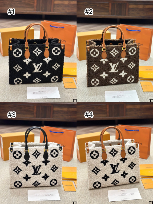 High Quality Teddy Fur Tote Bag #LOV