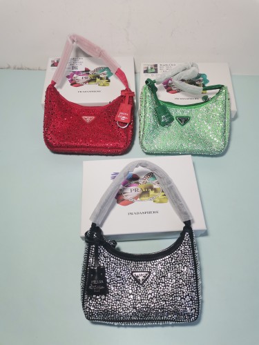 High Quality Crystal Bags with Box #PRD