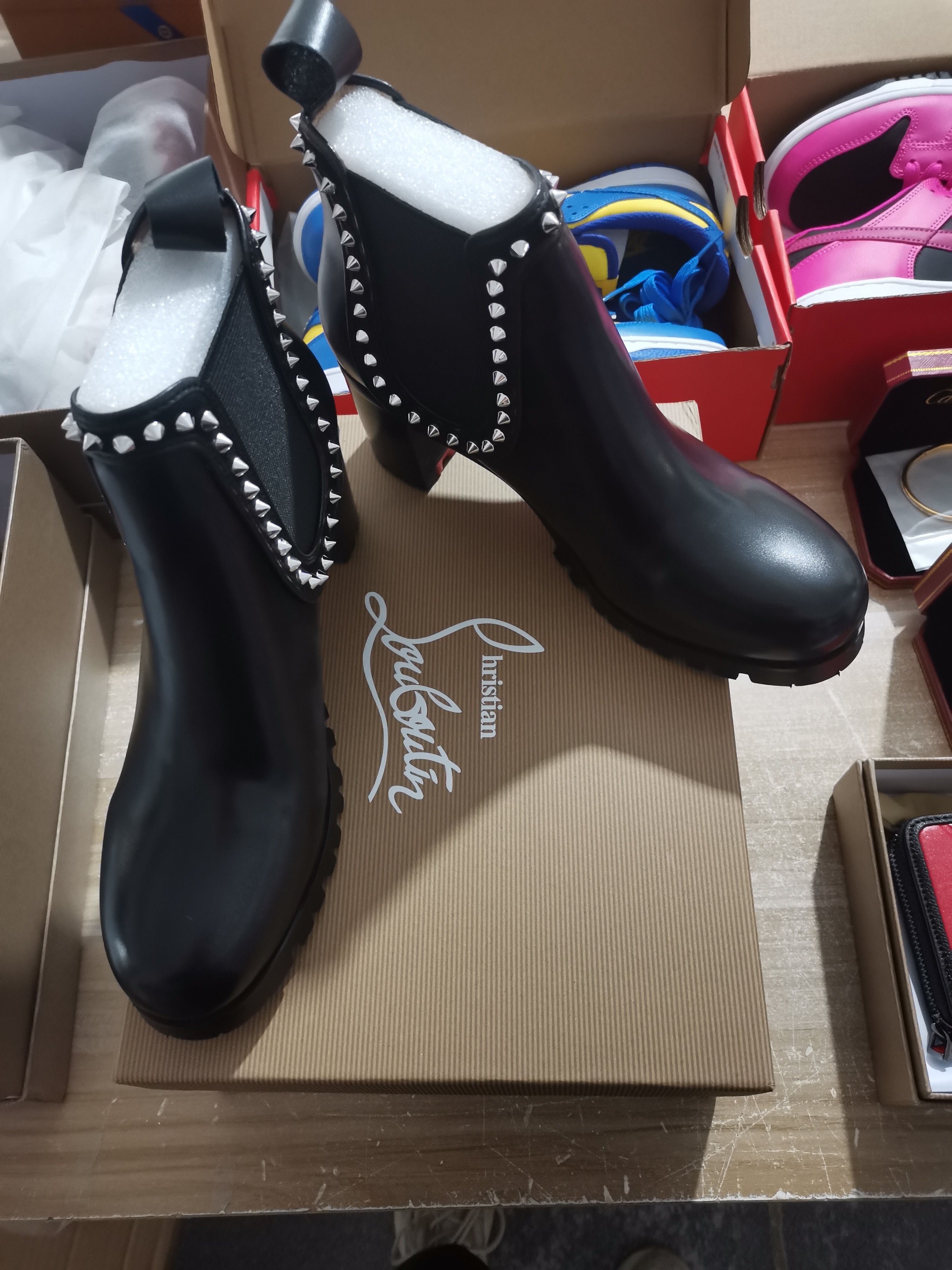 1 Pair Top quality fashion boots size:5-12 with Box #CL