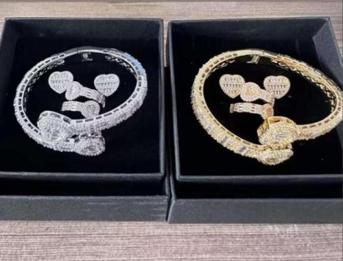 Fashion Heart 3 pcs Jewery Set  #TIF