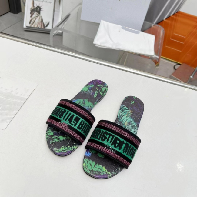  Women Fashion Slides with Box #DIO