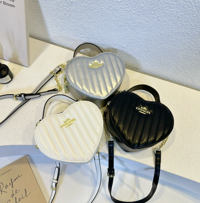 Fashion Heart Bag No Box #COA