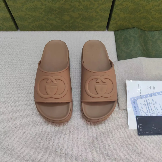 Women Fashion Slides with Box #GUI