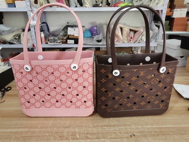 Fashion Beach bag size:35*12*32cm#LOV