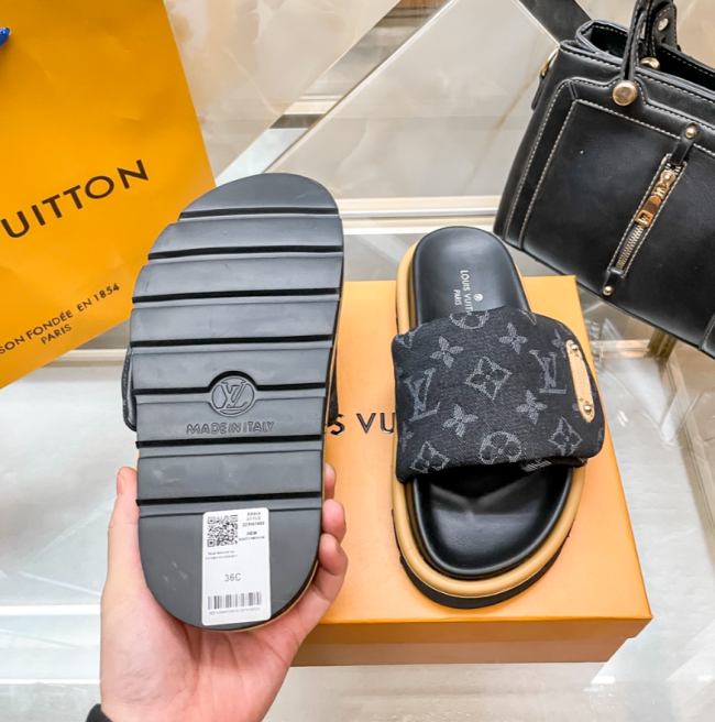 Women Fashion Slides with Box #LOV