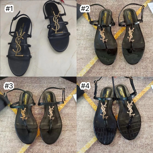 Women Fashion Flat Sandals with Box #YS