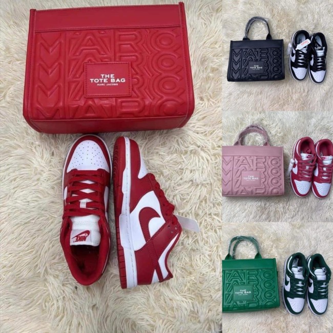 Women Fashion Bag with Shoes Set #NIK