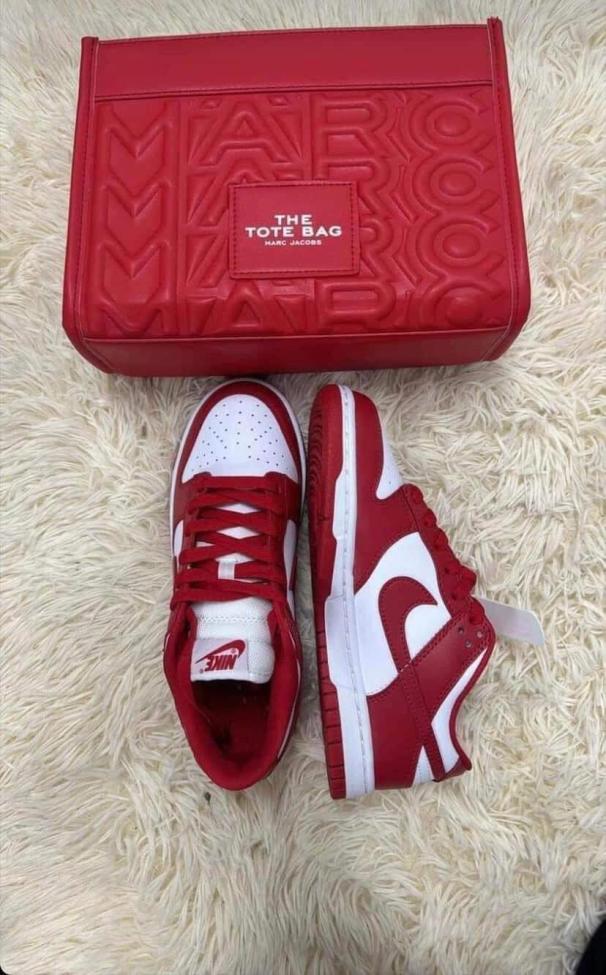 Women Fashion Bag with Shoes Set #NIK