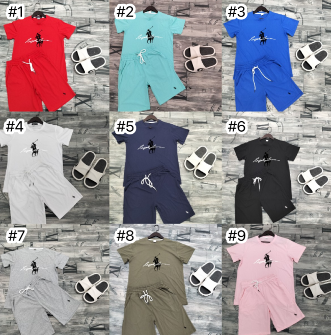 Fashion Polo Cotton Set with Tags #POL