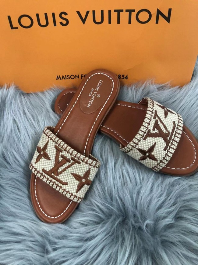 Women Fashion Slides with Box #LOV