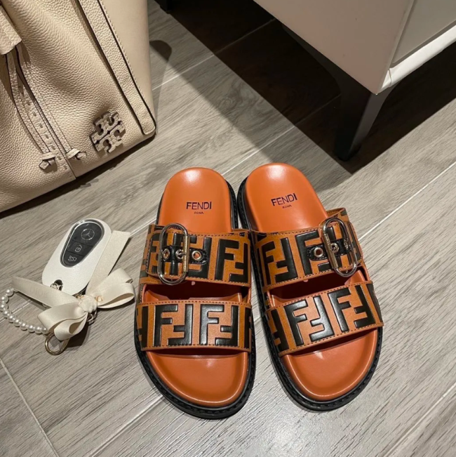 Women Fashion Slides with Box  #FEI