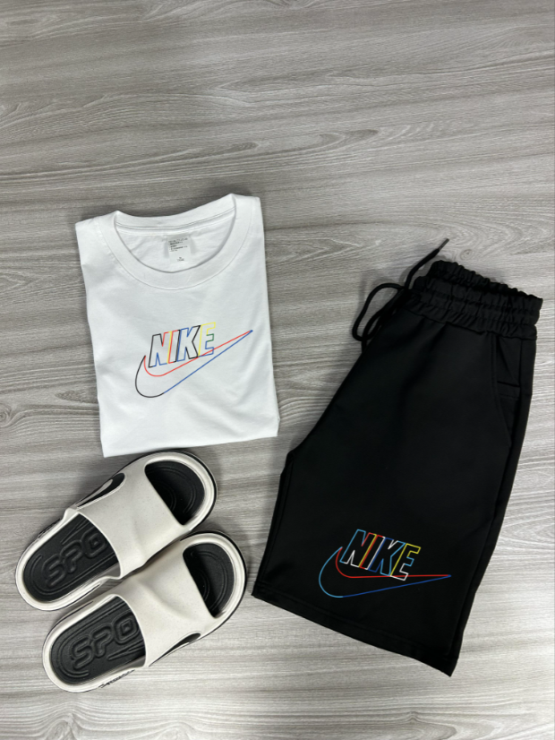 Fashion Cotton Sports 2 pcs Set  #NIK