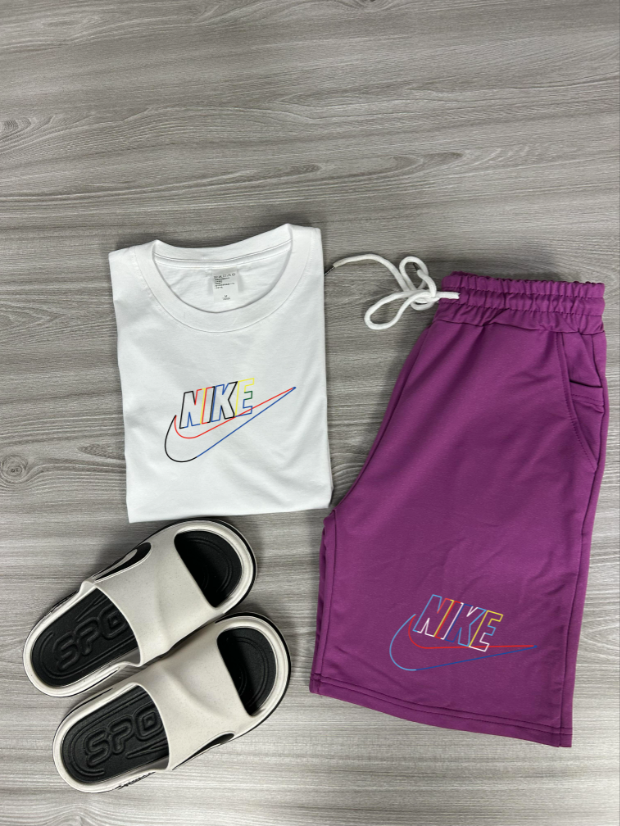 Fashion Cotton Sports 2 pcs Set  #NIK