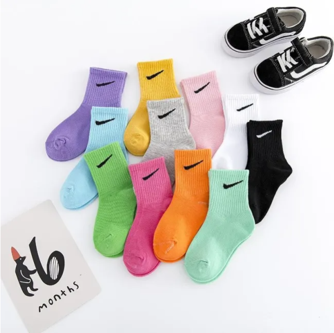 Kids Wholesale  Socks (10 colors mixed) #NIK