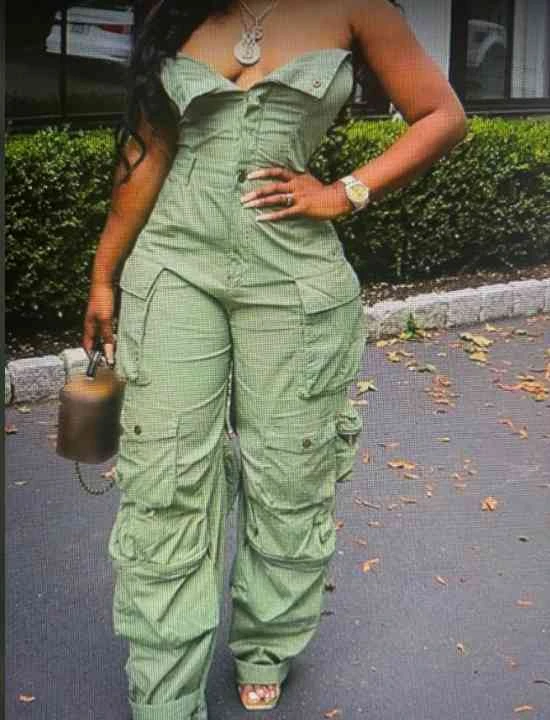 Fashion Women Jumpsuit Size S-5XL #NOO