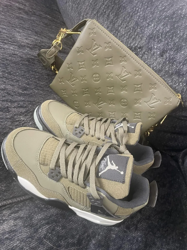 Fashion Sports Shoes with Bag Set #LOV