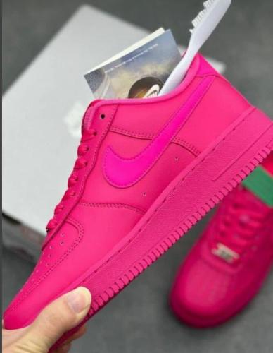 Pink AF Shoes with Box  #NIK