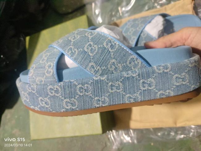 Women Quality Slides with Box #GUI