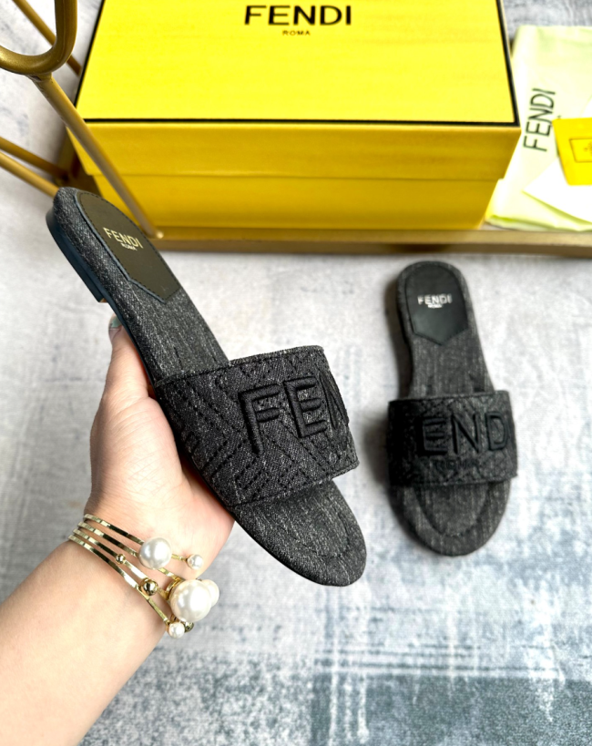 Women Fashion Slides with Box #FEI