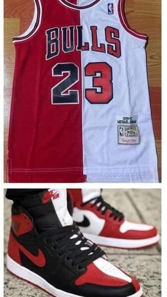 Fashion Men's Jerseys with Sports Shoes Set #NIK