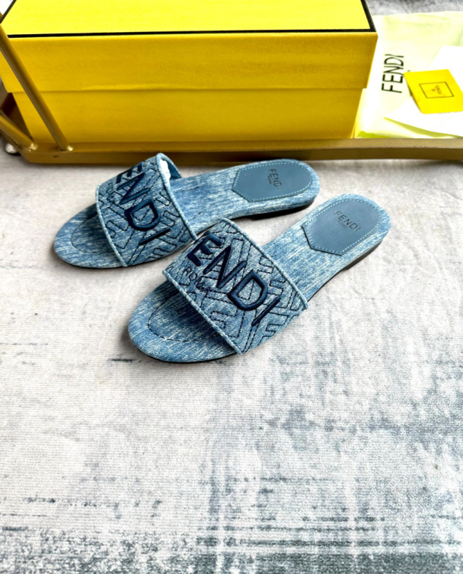 Women Fashion Slides with Box #FEI