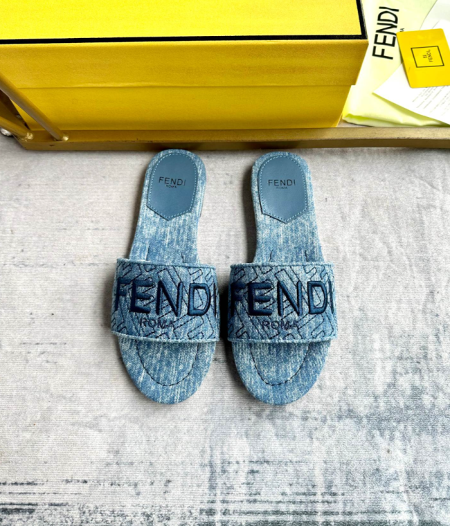 Women Fashion Slides with Box #FEI