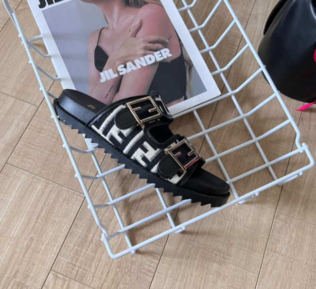 Women Fashion Slides with Box #FEI