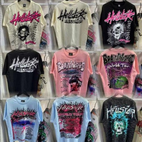 Fashion Cotton hellstar Shirts with Tags #NOO