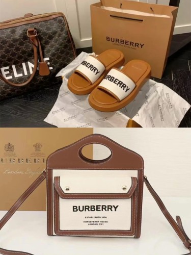 Fashion Slides with Bags #BUR