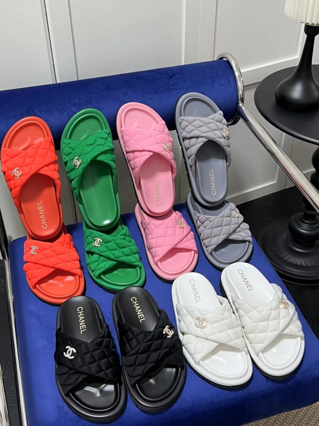 Women Fashion Slides with Box #CHN