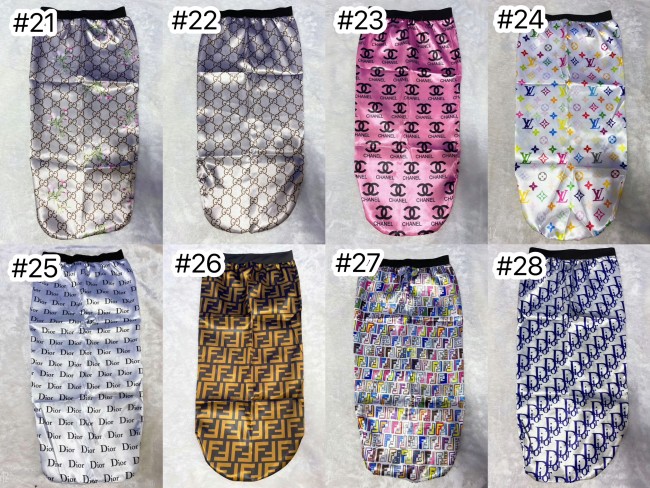 Long Satin Bonnets Sleep Cap