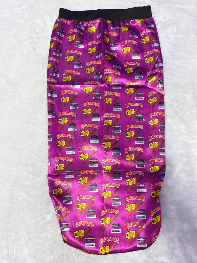 Long Satin Bonnets Sleep Cap