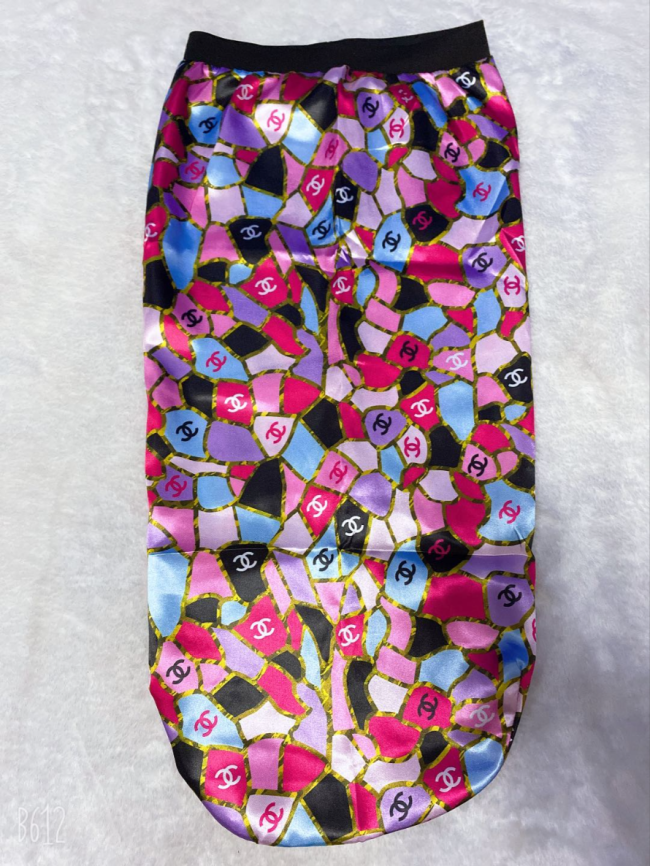 Long Satin Bonnets Sleep Cap