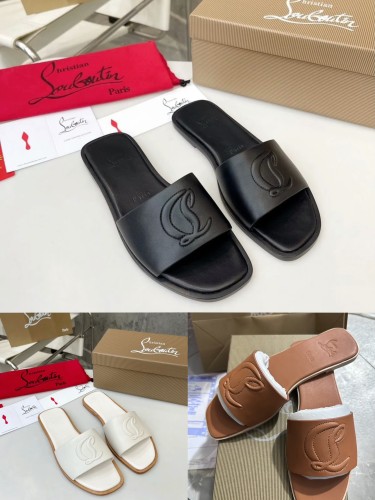 Women Fashion CL Slides with Box #CL