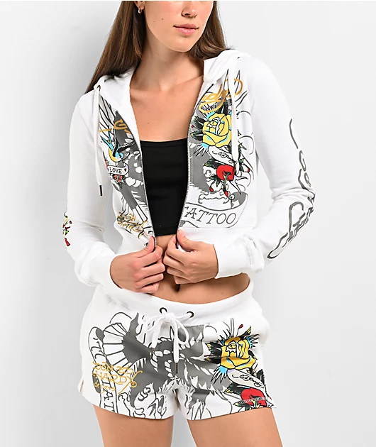 Women ED Jacket with Shorts Set  #NOO