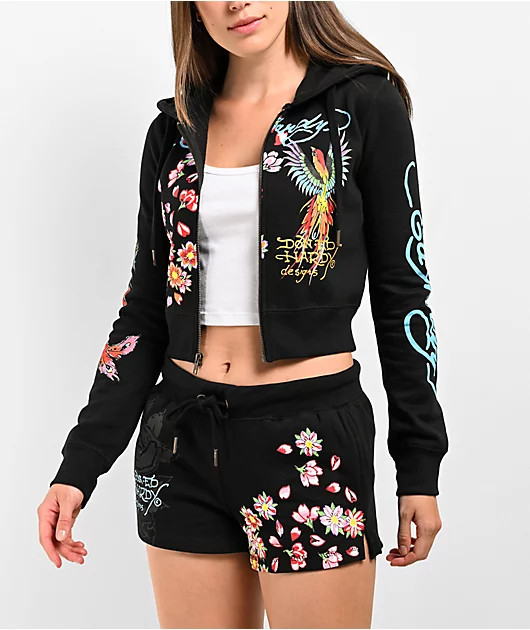 Women ED Jacket with Shorts Set  #NOO