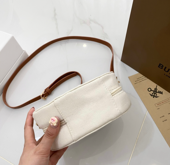 Women Fashion Canvas Round Purse with Box #BUR