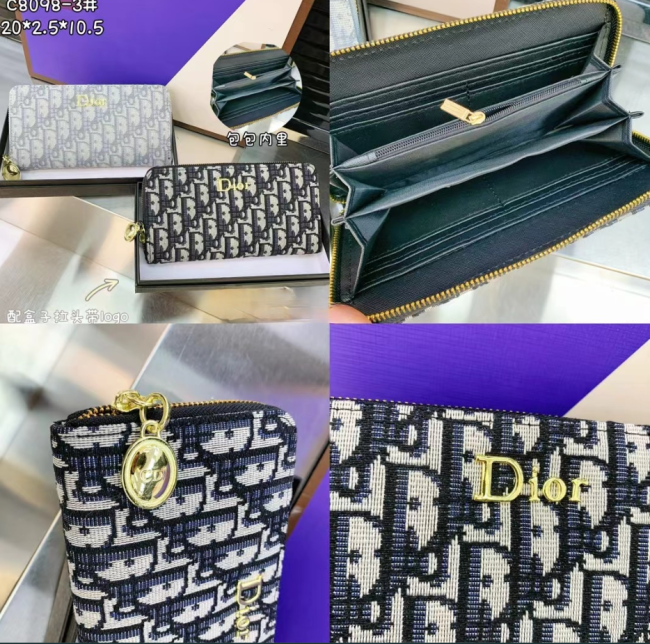 Fashion Wallet with Box #DIO