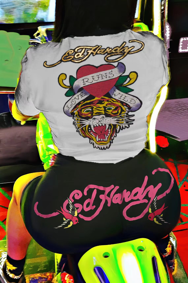 Fashion ED 2 pcs Set Polyester #NOO